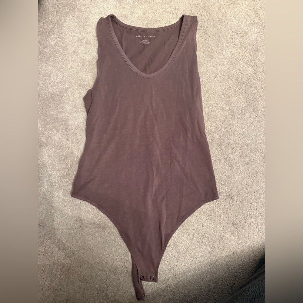 American Eagle Taupe body suit